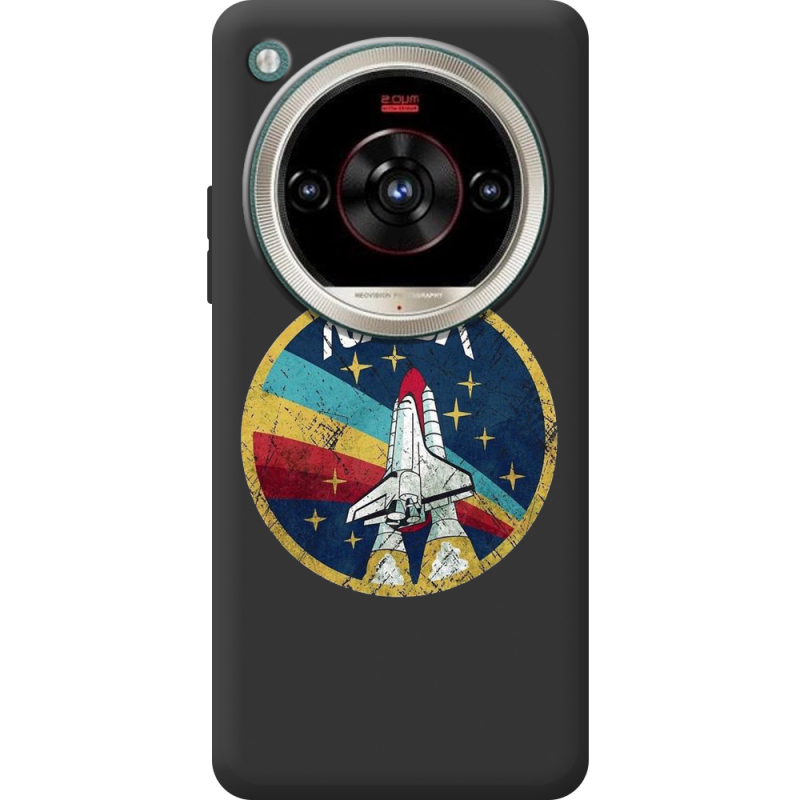 Чорний чохол BoxFace Nubia Focus 2 Ultra NASA