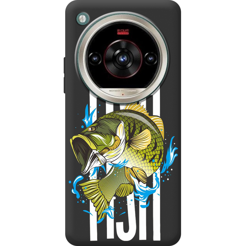 Чорний чохол BoxFace Nubia Focus 2 Ultra Fish