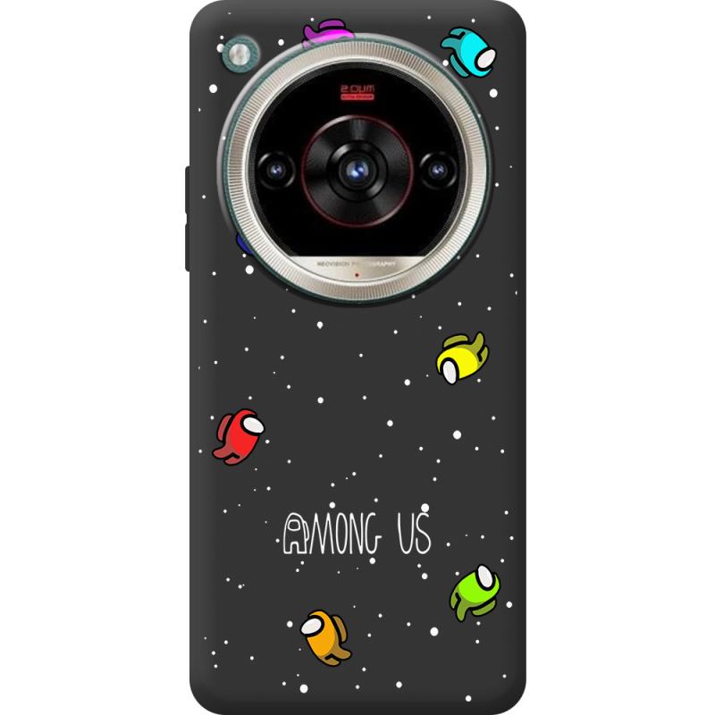 Чорний чохол BoxFace Nubia Focus 2 Ultra Among Us Invisible