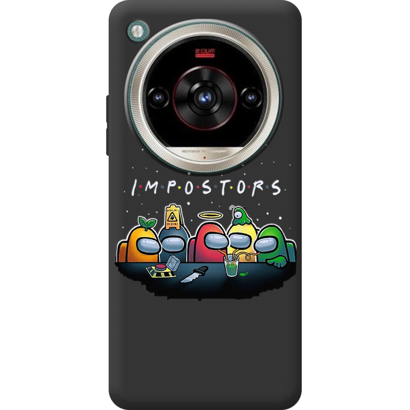 Чорний чохол BoxFace Nubia Focus 2 Ultra Among Us Impostors