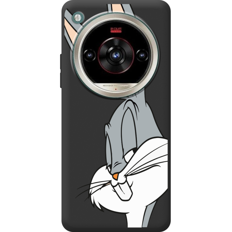 Чорний чохол BoxFace Nubia Focus 2 Ultra Lucky Rabbit
