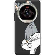 Чорний чохол BoxFace Nubia Focus 2 Ultra Lucky Rabbit