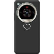 Чорний чохол BoxFace Nubia Focus 2 Ultra My Heart