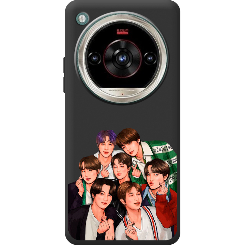 Чорний чохол BoxFace Nubia Focus 2 Ultra BTS