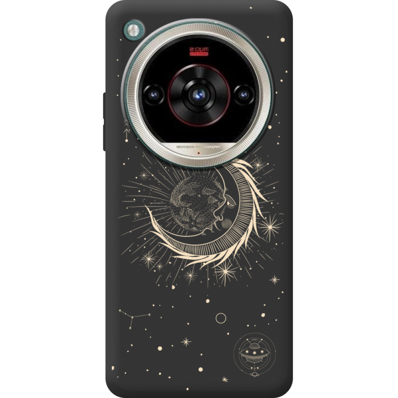 Чорний чохол BoxFace Nubia Focus 2 Ultra Moon