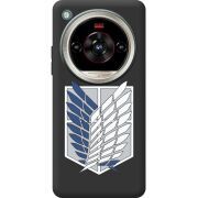 Чорний чохол BoxFace Nubia Focus 2 Ultra Атака Титанов Крылья Свободы