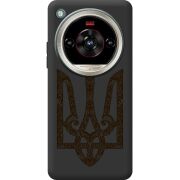 Чорний чохол BoxFace Nubia Focus 2 Ultra Ukrainian Trident