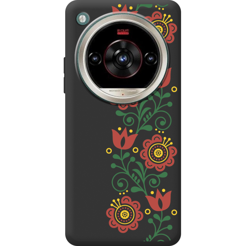 Чорний чохол BoxFace Nubia Focus 2 Ultra Ethno