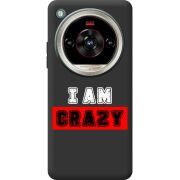 Чорний чохол BoxFace Nubia Focus 2 Ultra I'm Crazy