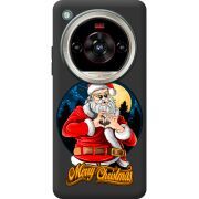 Чорний чохол BoxFace Nubia Focus 2 Ultra Cool Santa