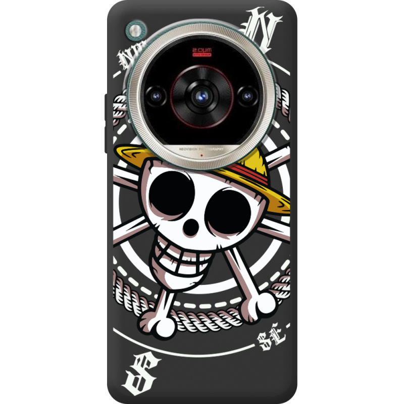 Чорний чохол BoxFace Nubia Focus 2 Ultra One Piece Компас