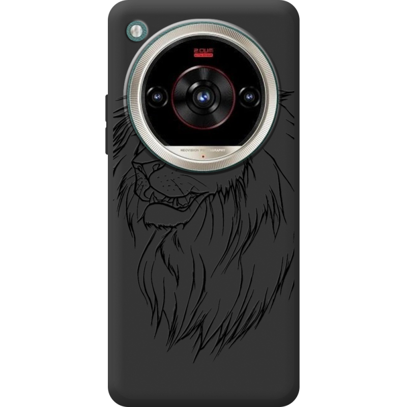 Чорний чохол BoxFace Nubia Focus 2 Ultra Lion