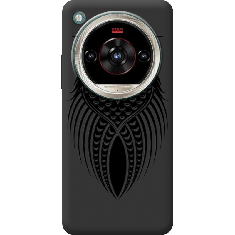Чорний чохол BoxFace Nubia Focus 2 Ultra Owl