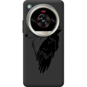 Чорний чохол BoxFace Nubia Focus 2 Ultra Wolf and Raven