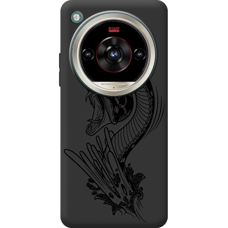 Чорний чохол BoxFace Nubia Focus 2 Ultra Snake