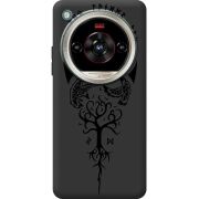 Чорний чохол BoxFace Nubia Focus 2 Ultra Hugin and Munin