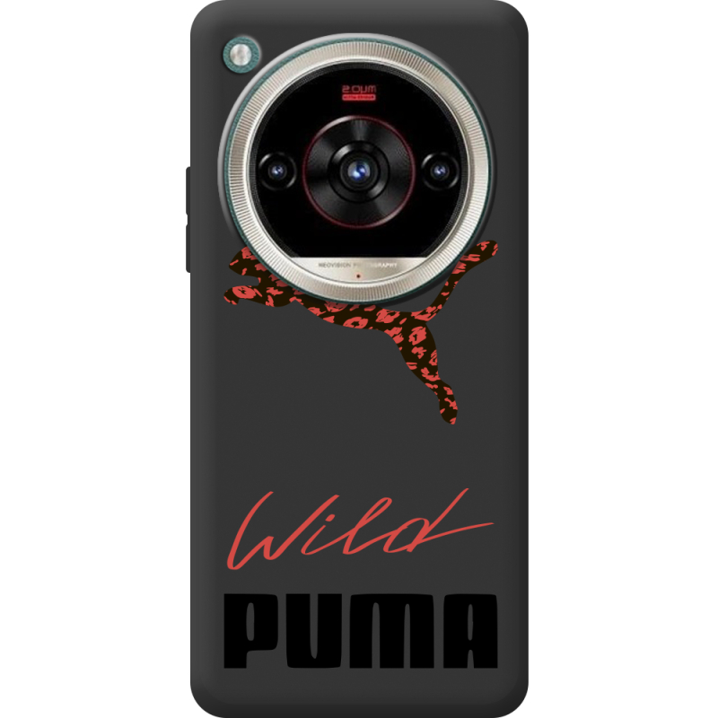 Прозорий чохол BoxFace Nubia Focus 2 Ultra Wild Cat