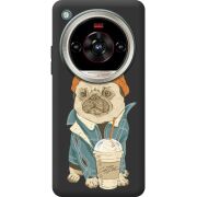 Прозорий чохол BoxFace Nubia Focus 2 Ultra Dog Coffeeman