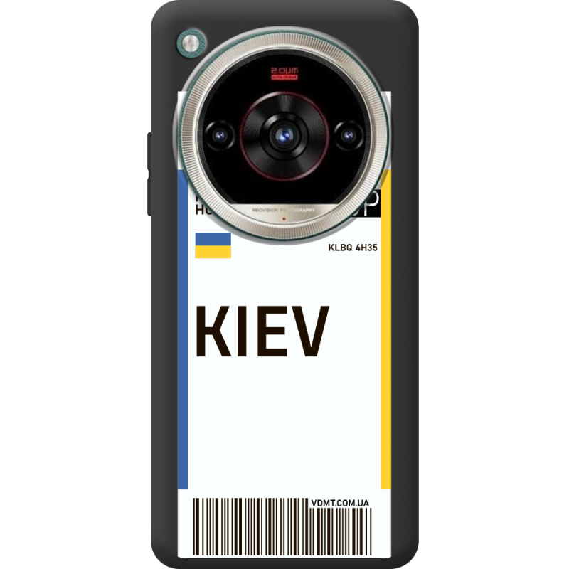 Прозорий чохол BoxFace Nubia Focus 2 Ultra Ticket Kiev