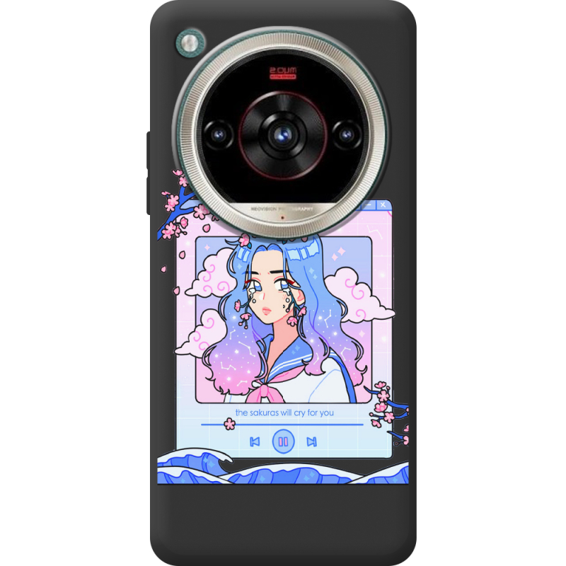 Прозорий чохол BoxFace Nubia Focus 2 Ultra The Sakuras Will Cry For You