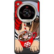 Прозорий чохол BoxFace Nubia Focus 2 Ultra Winter Puggy