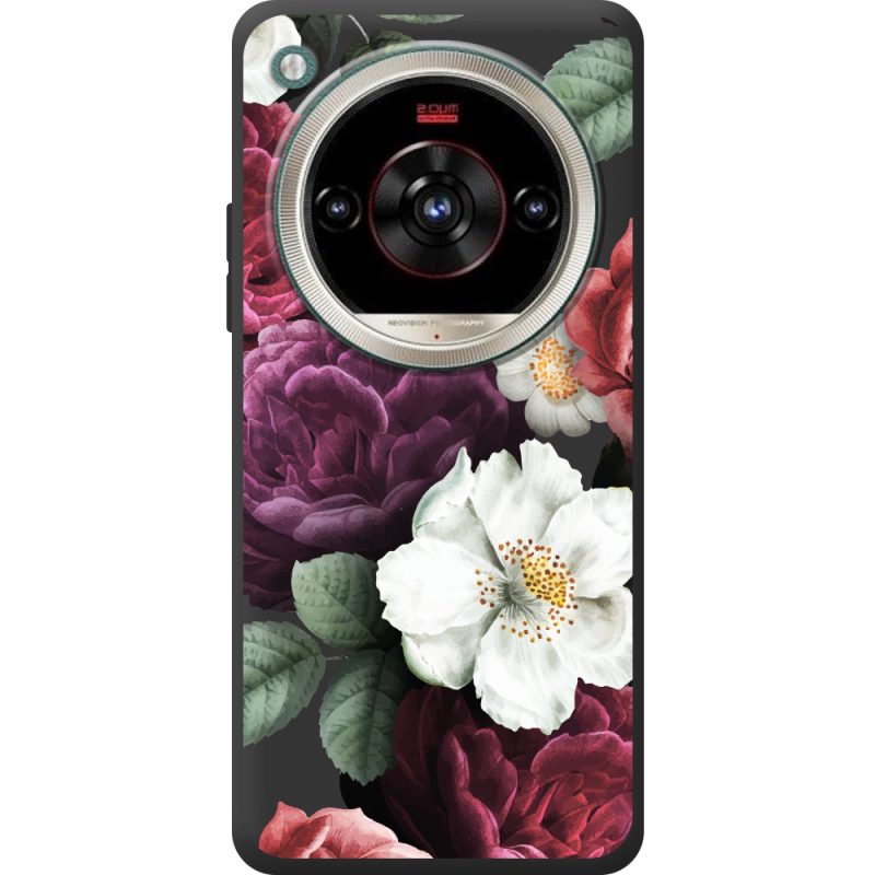 Прозорий чохол BoxFace Nubia Focus 2 Ultra Floral Dark Dreams