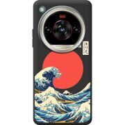 Прозорий чохол BoxFace Nubia Focus 2 Ultra Большая волна в Канагаве