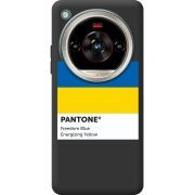 Прозорий чохол BoxFace Nubia Focus 2 Ultra Pantone вільний синій