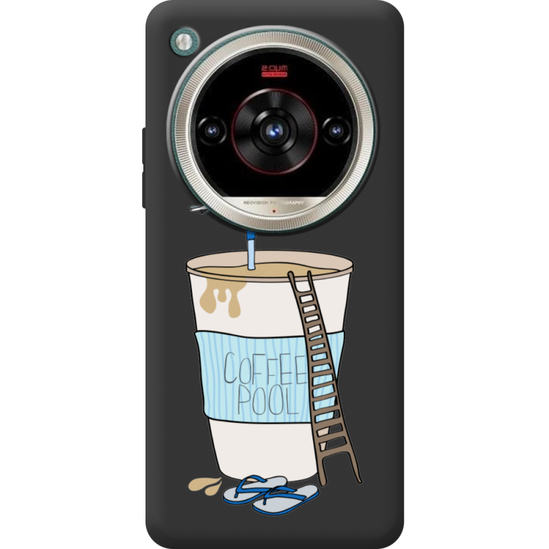 Прозорий чохол BoxFace Nubia Focus 2 Ultra Segull in Cofee Pool