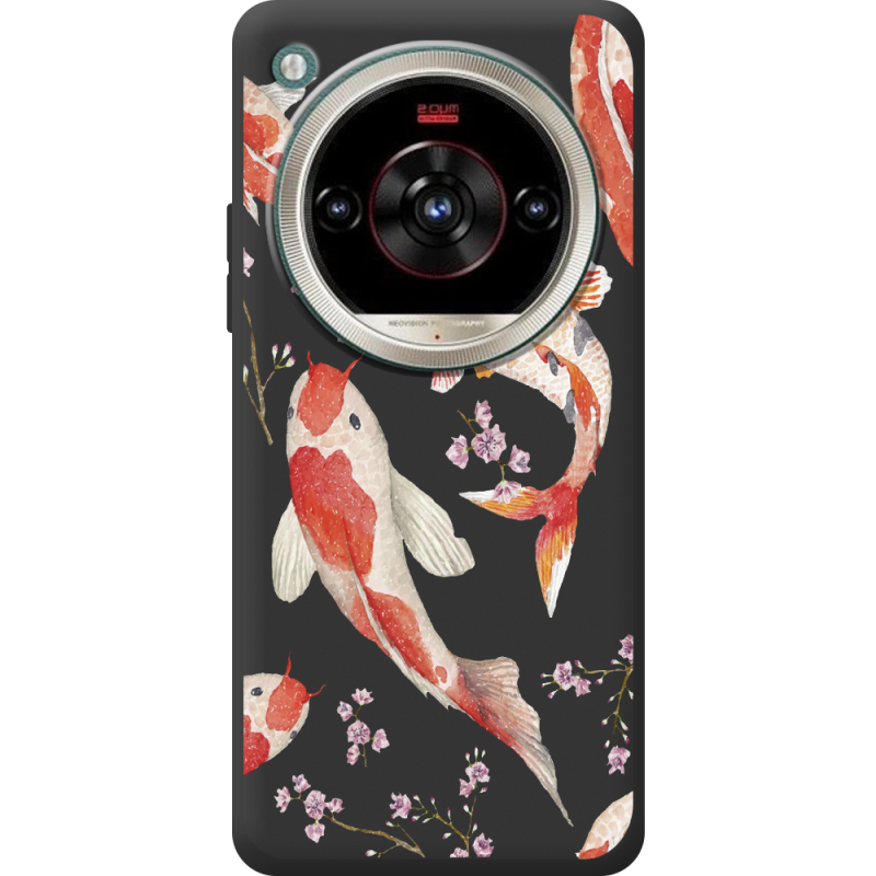 Прозорий чохол BoxFace Nubia Focus 2 Ultra Japanese Koi Fish
