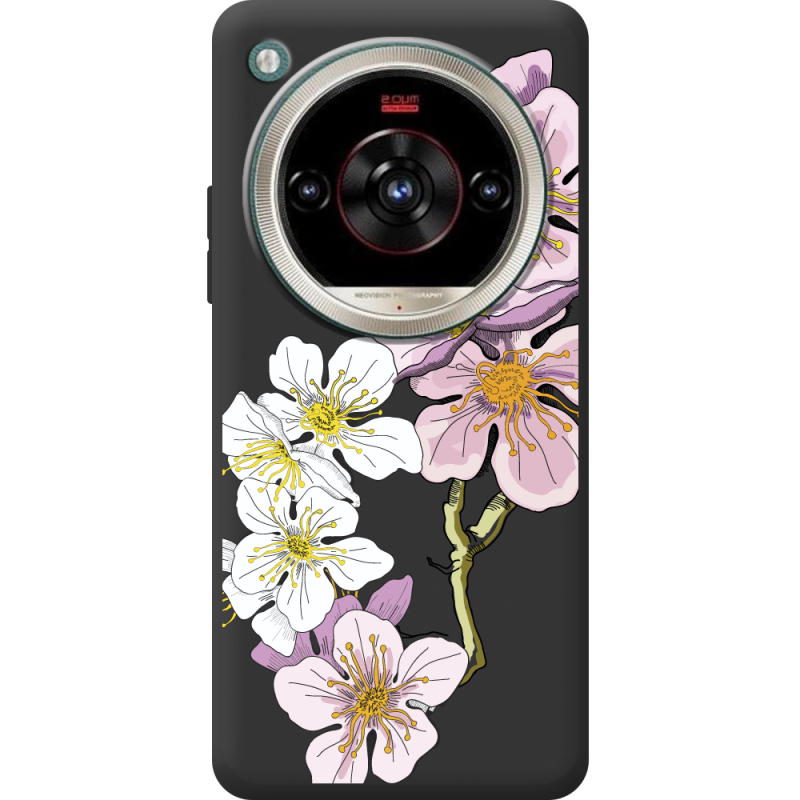 Прозорий чохол BoxFace Nubia Focus 2 Ultra Cherry Blossom