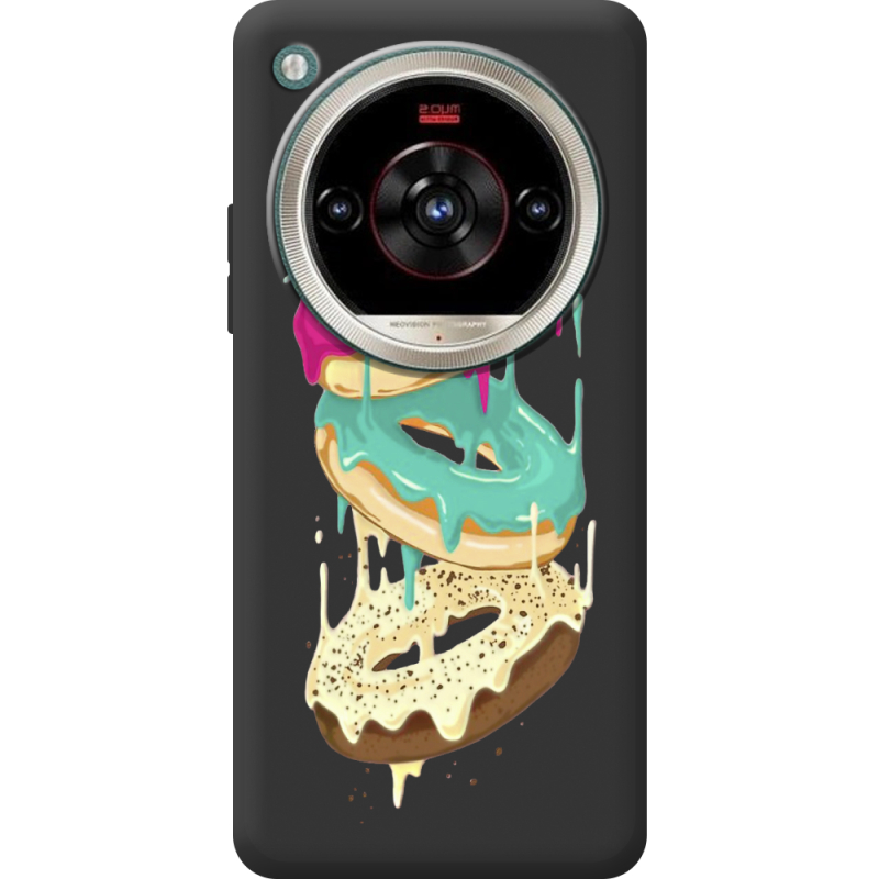 Прозорий чохол BoxFace Nubia Focus 2 Ultra Donuts