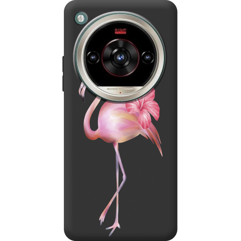 Прозорий чохол BoxFace Nubia Focus 2 Ultra Floral Flamingo