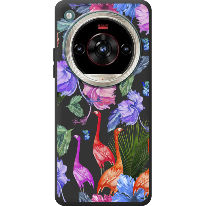 Прозорий чохол BoxFace Nubia Focus 2 Ultra Flamingo