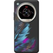 Прозорий чохол BoxFace Nubia Focus 2 Ultra Feathers
