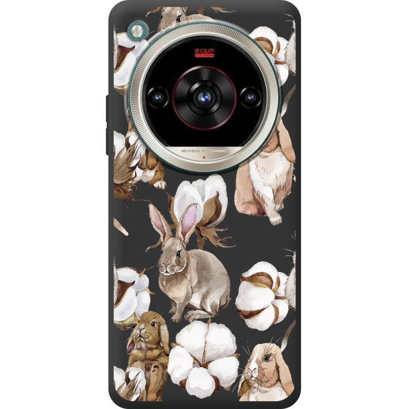 Прозорий чохол BoxFace Nubia Focus 2 Ultra Cotton and Rabbits