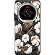 Прозорий чохол BoxFace Nubia Focus 2 Ultra Cotton flowers