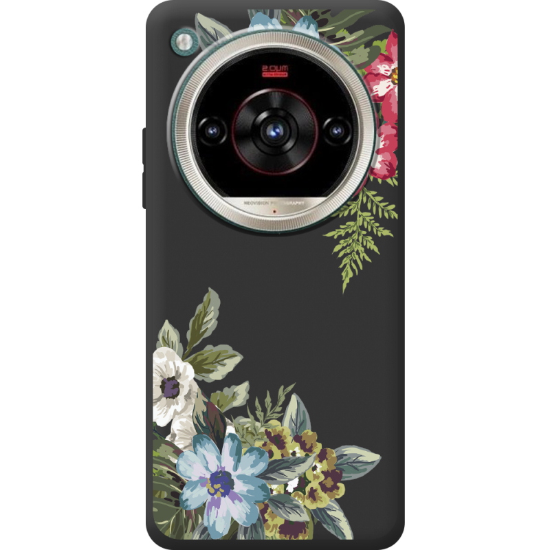 Прозорий чохол BoxFace Nubia Focus 2 Ultra Floral