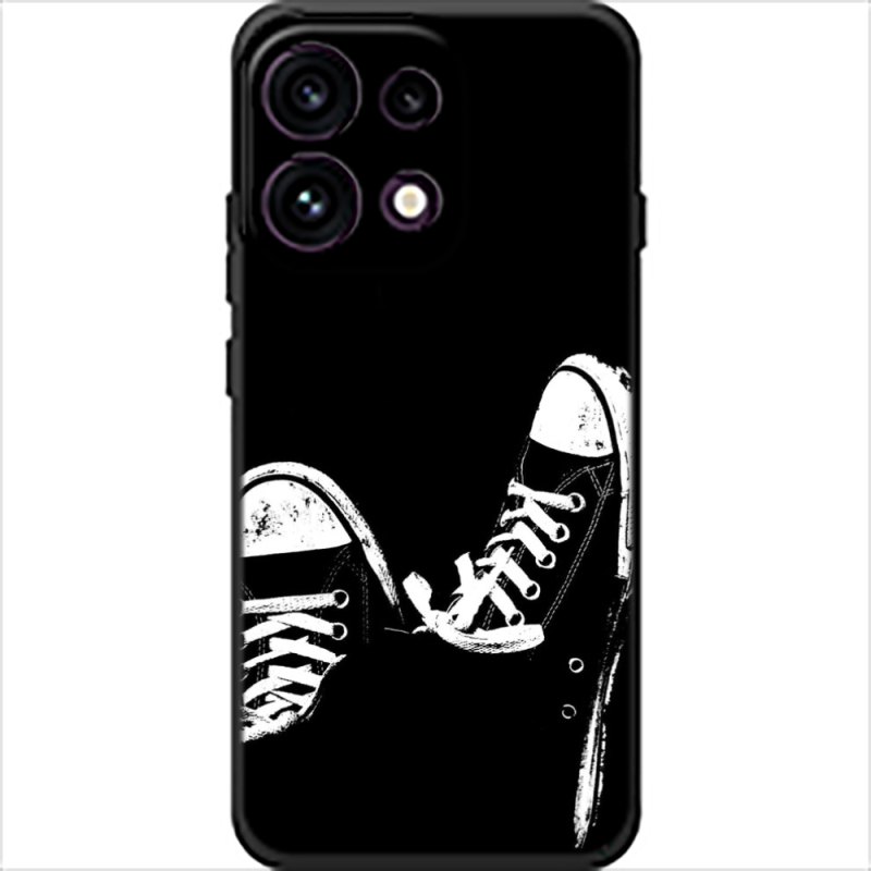 Чохол BoxFace OPPO Reno 16 Pro Black Sneakers