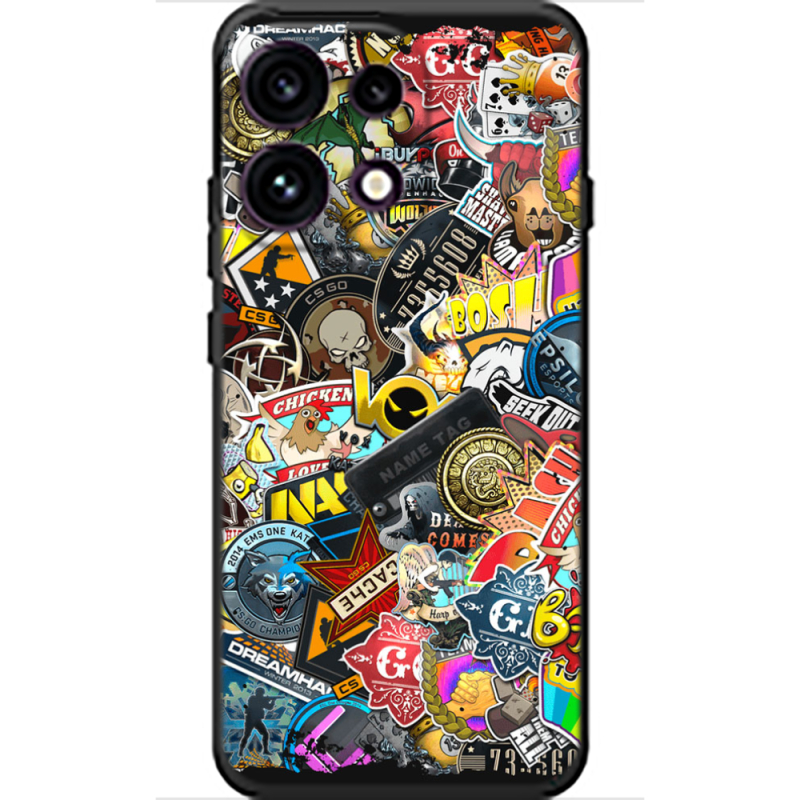 Чохол BoxFace OPPO Reno 16 Pro CS:Go Stickerbombing