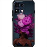 Чохол BoxFace OPPO Reno 16 Pro Exquisite Purple Flowers