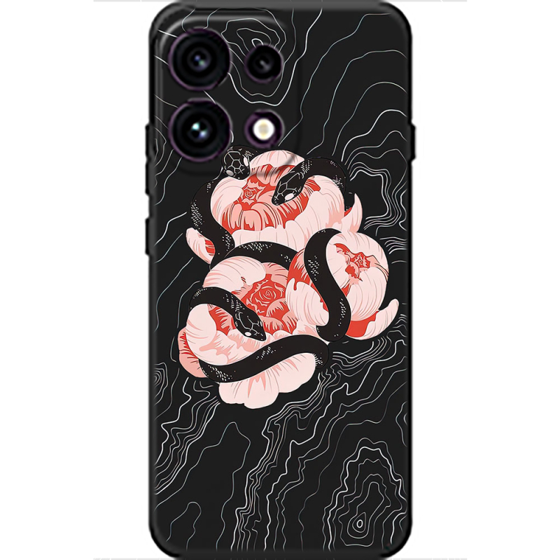 Чохол BoxFace OPPO Reno 16 Pro Snake Rose