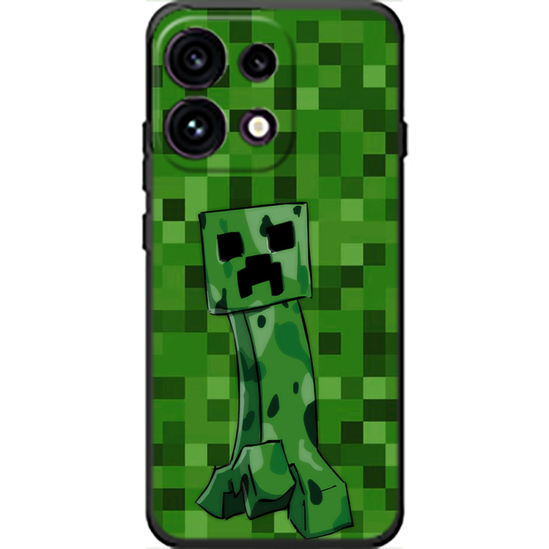 Чохол BoxFace OPPO Reno 16 Pro Minecraft Creeper