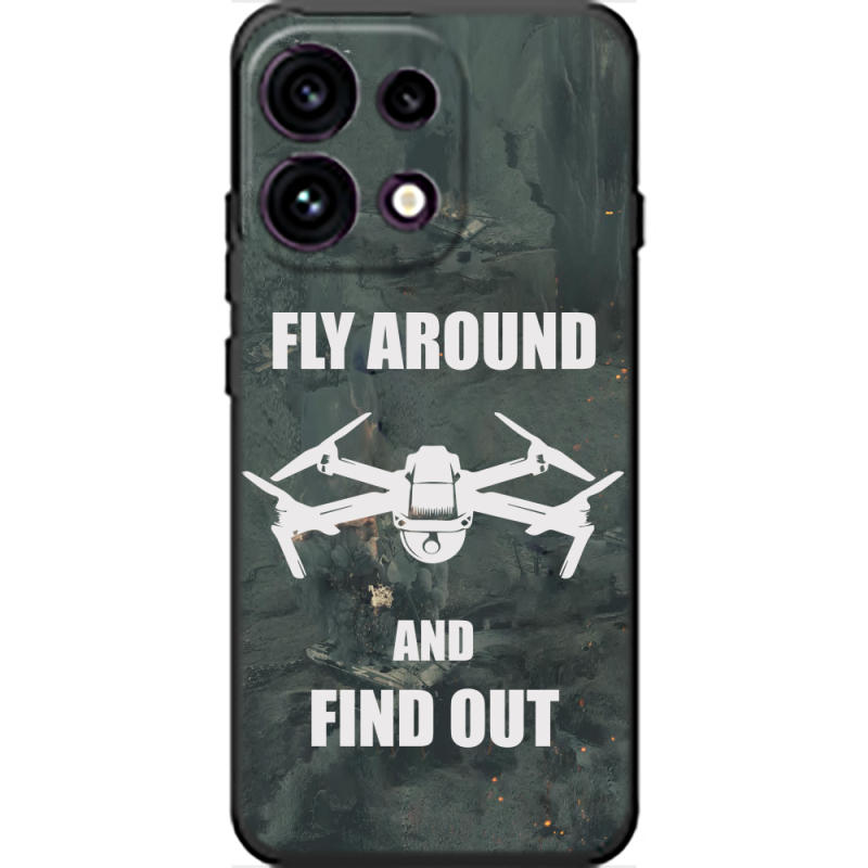 Чохол BoxFace OPPO Reno 16 Pro Дрон Fly Around