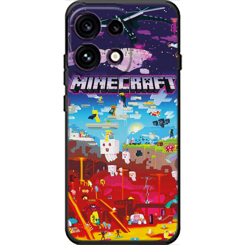 Чохол BoxFace OPPO Reno 16 Pro Minecraft World Beyond
