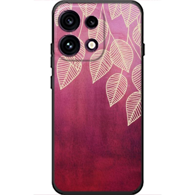 Чохол BoxFace OPPO Reno 16 Pro Gold Leaves
