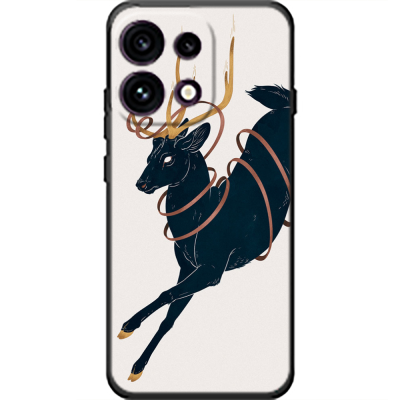 Чохол BoxFace OPPO Reno 16 Pro Black Deer