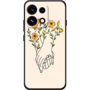 Чохол BoxFace OPPO Reno 16 Pro Flower Hands