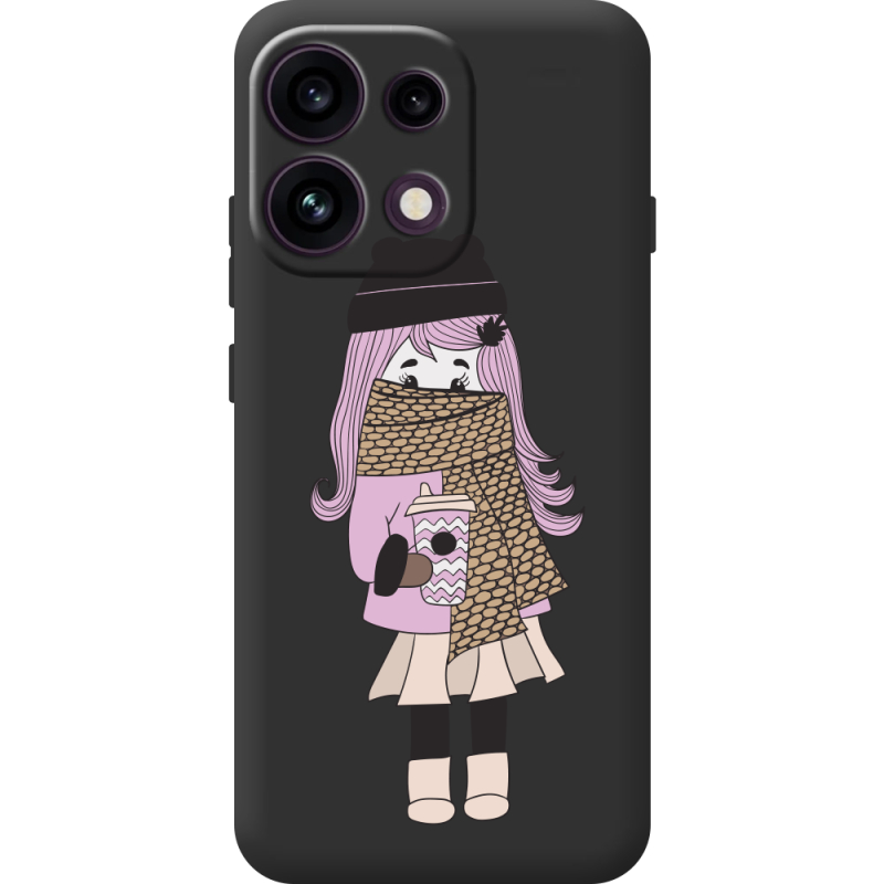 Прозорий чохол BoxFace OPPO Reno 16 Pro Winter Morning Girl