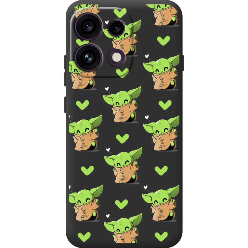 Прозорий чохол BoxFace OPPO Reno 16 Pro Pattern Baby Yoda